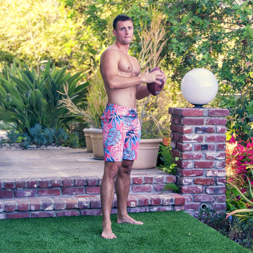 Fabian Arnold Wearing Hurley Boardshorts