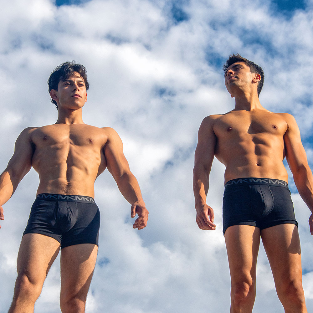Anthony Garcia and Andrew Granillo Wearing Michael Kors Briefs