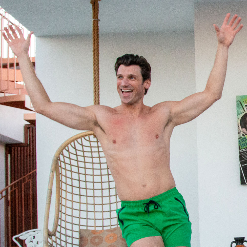 Gage Robinson and Tejas Mahabaleshwarkar in Coofandy Shorts